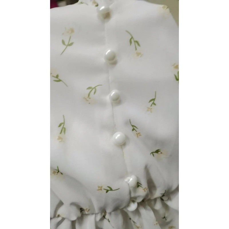 VÁY HOA NHÍ UZZLANG DÁNG DÀI HÀNG QUẢNG CHÂU 2 LỚP | BigBuy360 - bigbuy360.vn