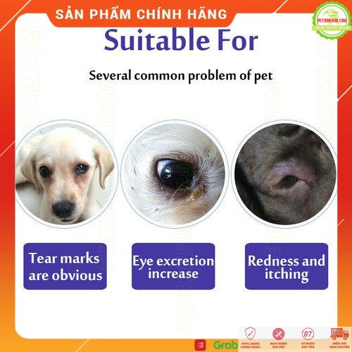 Forcans dung dịch làm sạch mắt chó mèo ⚜ FREESHIP ⚜ TEAR STAIN CLEANER 100ML Forbis hàn quốc