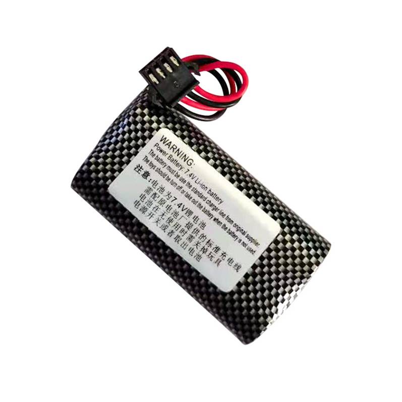 Pin Sạc Lithium 18650 7.4V 2000mAh Cổng Nối SM-4P Dành Cho Đồ Chơi Nerf UZI SMG