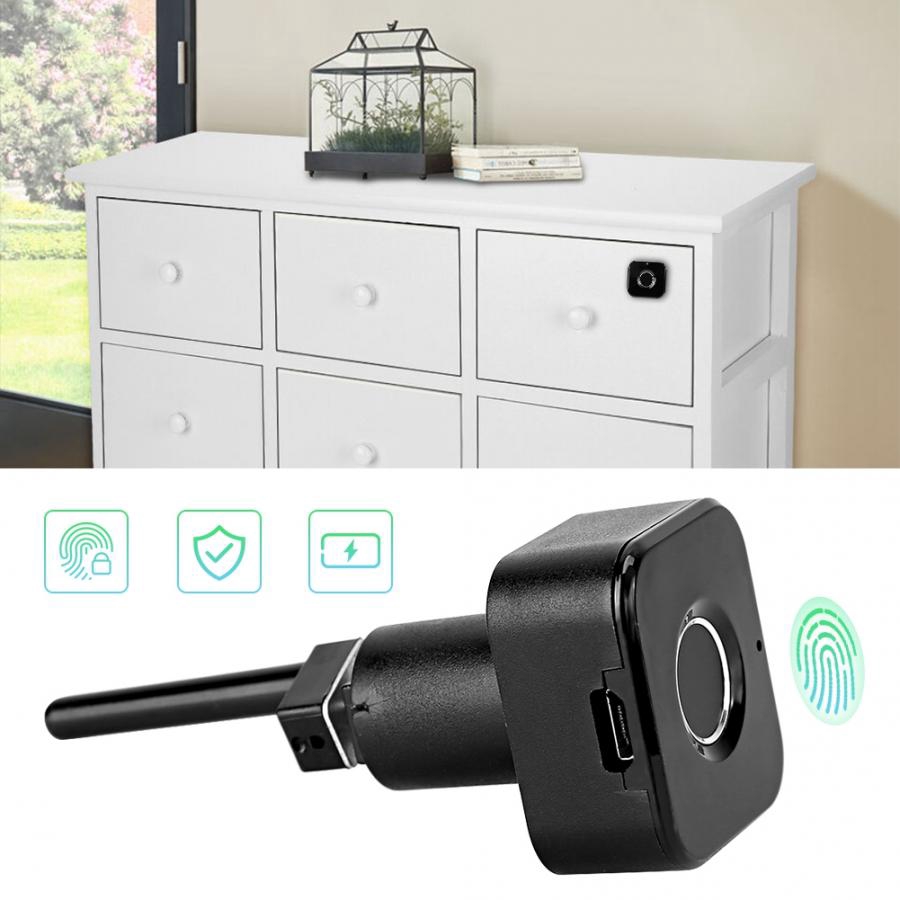 Bộ khóa tủ cảm biến vân tay thông minh chống trộm có thể sạc điện USB
