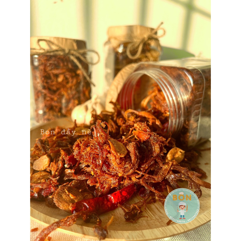 Khô heo cháy tỏi loại 1 nhà làm - hủ 500g, thịt heo sạch 100% - BON ĐÂY NÈ | BigBuy360 - bigbuy360.vn