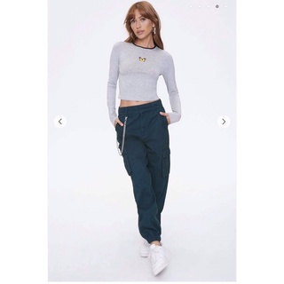 Áo croptop nữ tay dài