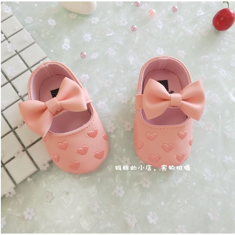 Giày đế mềm chất liệu cotton chống trượt cho bé sơ sinh
