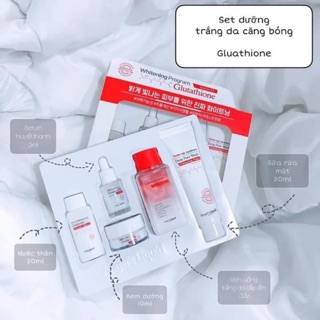 Set dưỡng trắng da 5 món Whitening Program Glutathione Special Kit