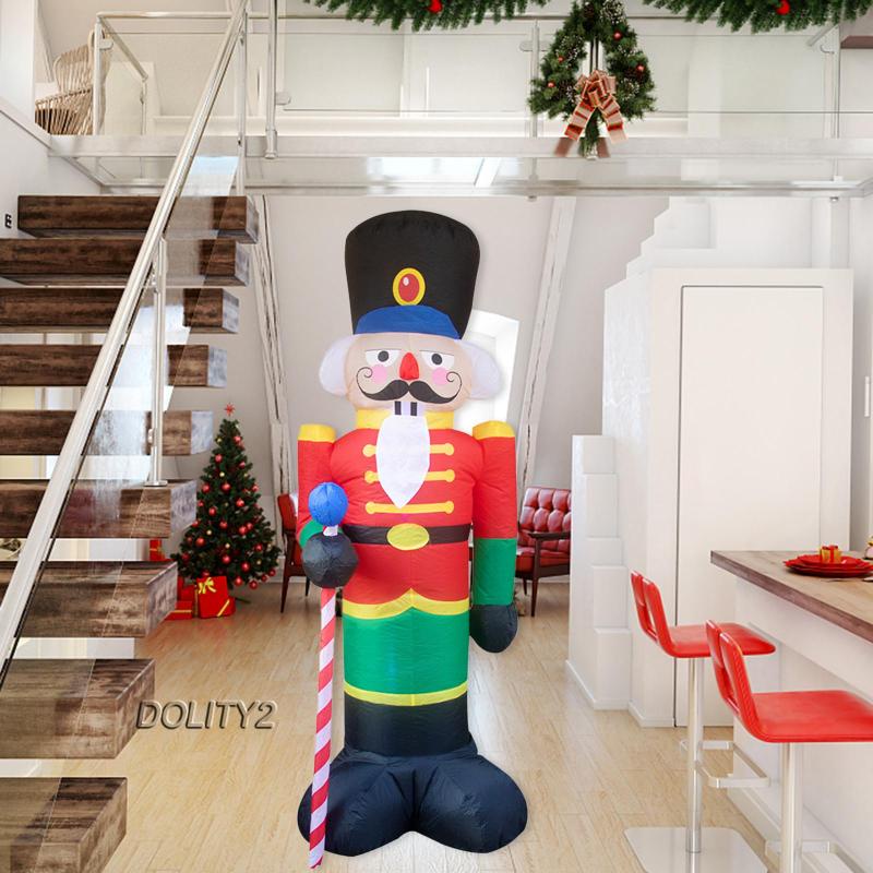 [Dolity2] Hạt Dẻ Bơm Hơi Hình Người Lính Trang Trí Giáng Sinh