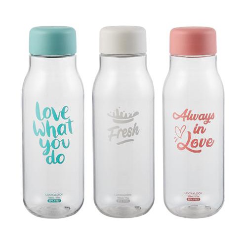 Bình nước nhựa Lock&Lock Milky dung tích 500ml BPA Free HAP654 | BigBuy360 - bigbuy360.vn