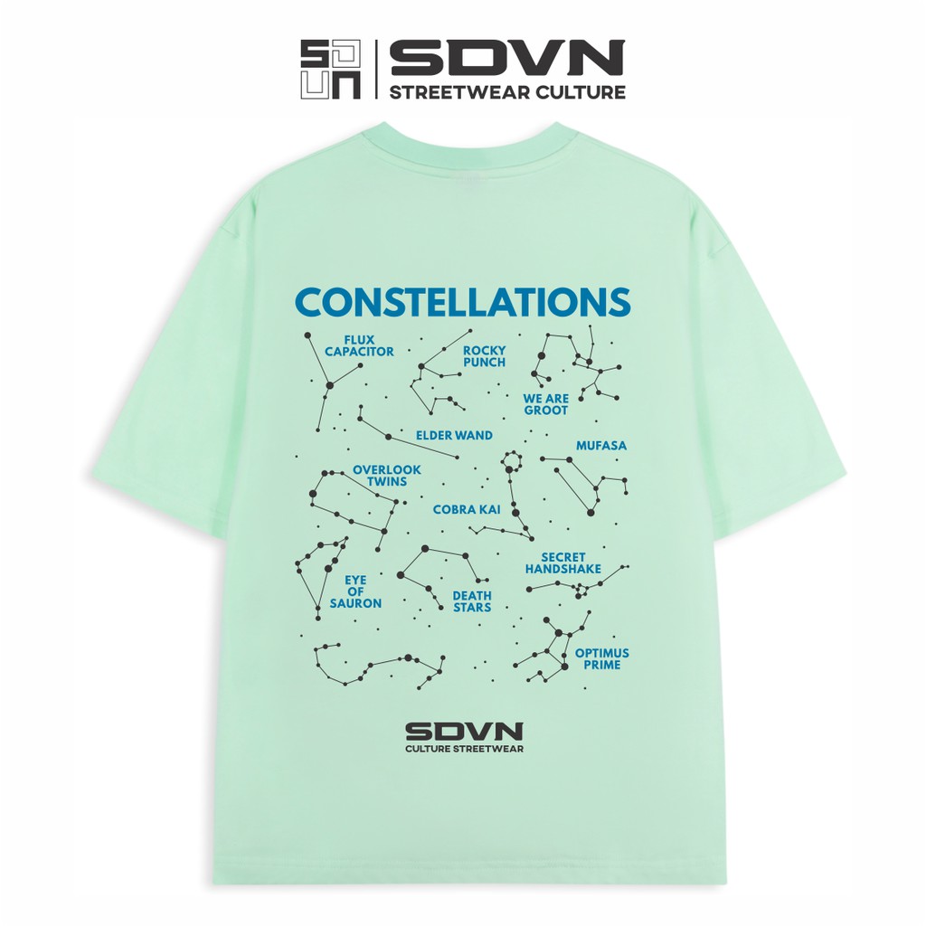 Áo Thun Unisex Nam Nữ SDVN CONSTELLATIONS