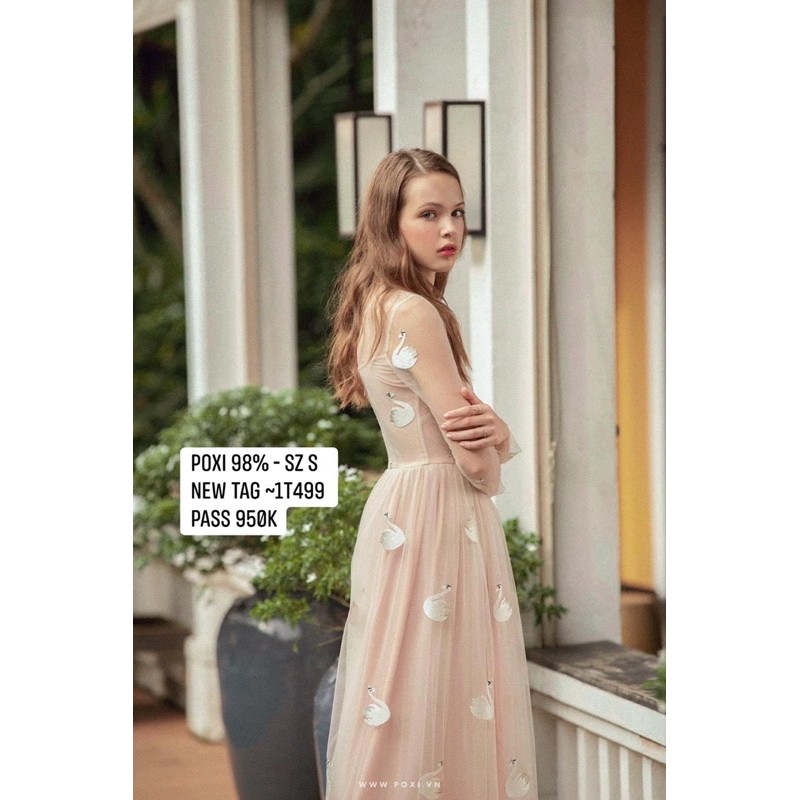 🦢pass🦢 Váy thiên nga Poxi size S