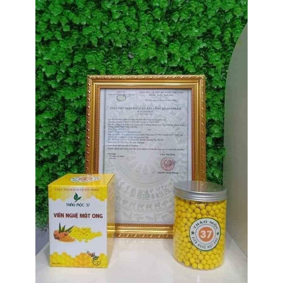 Viên nghệ mật ong 37 - của Thảo Mộc 37 [Chính hàng - Rẻ vô địch] | BigBuy360 - bigbuy360.vn
