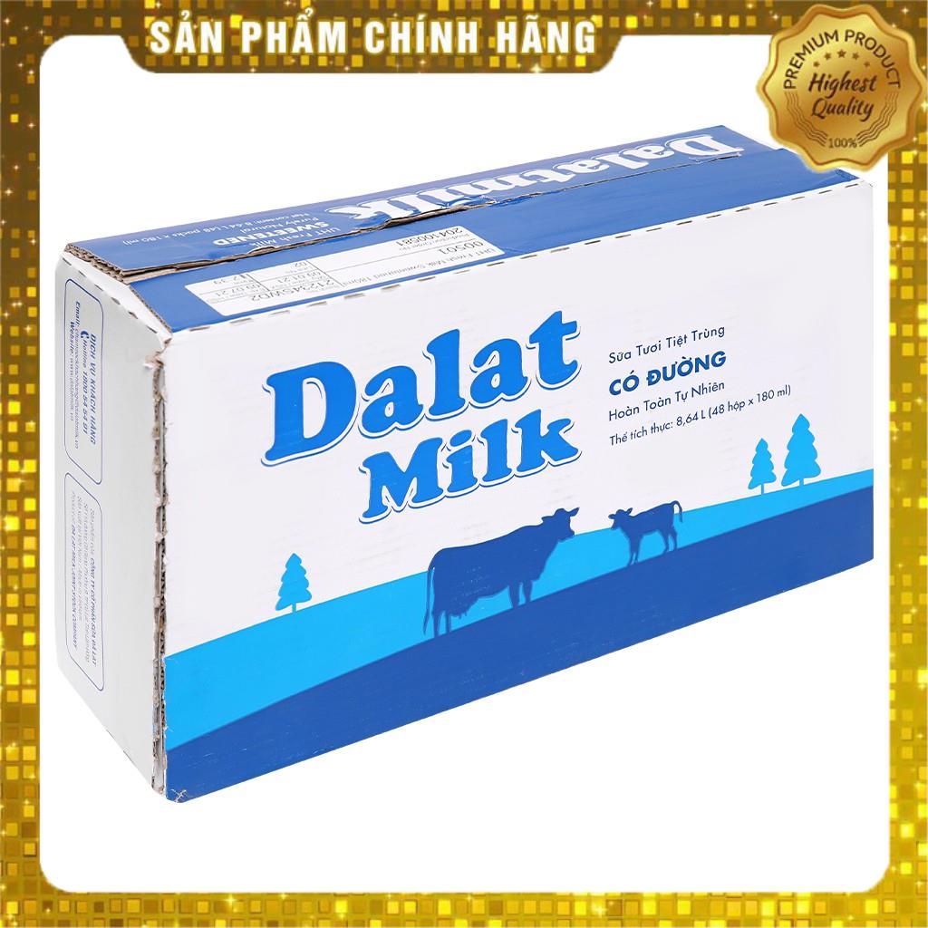 Sữa Dalat Milk 180ml ( vỉ 4h x 180ml)