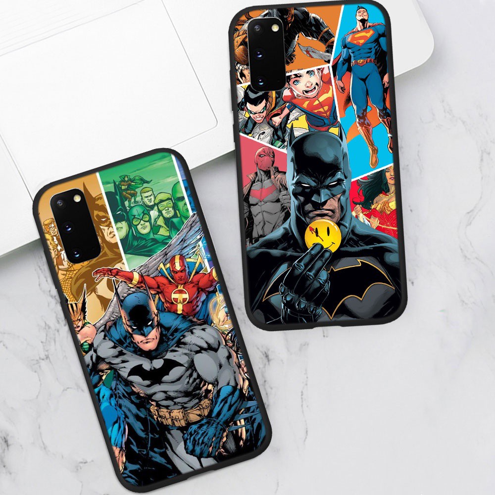 Ốp Điện Thoại Họa Tiết Batman Justice League 12fv Cho Samsung Galaxy J4 J5 J6 J7 J730 J8 Plus Prime Core Pro Duo