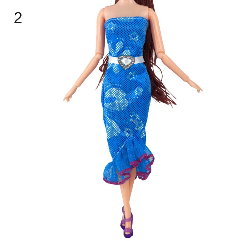 1 Bộ Đầm Đuôi Cá Cho Búp Bê