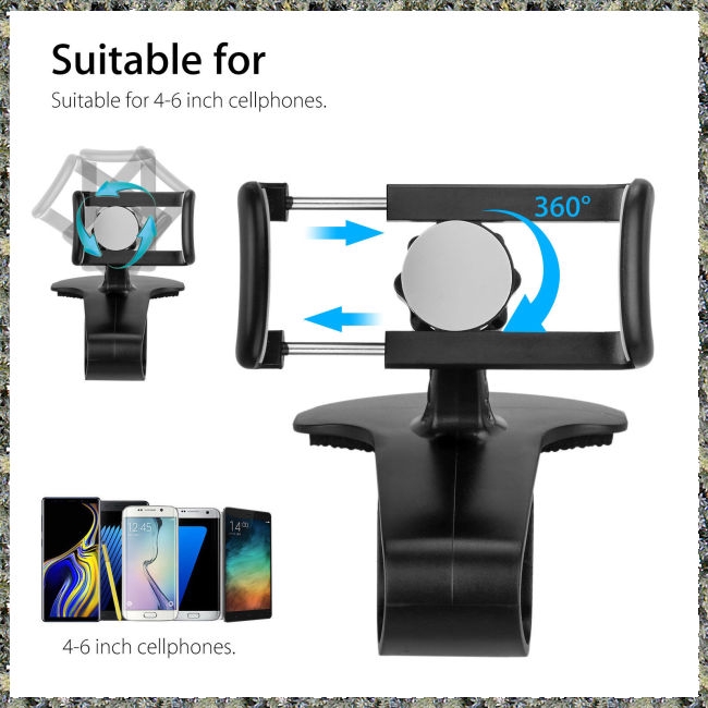 Chân đế giữ điện thoại , GPS , gắn trong xe hơi | BigBuy360 - bigbuy360.vn