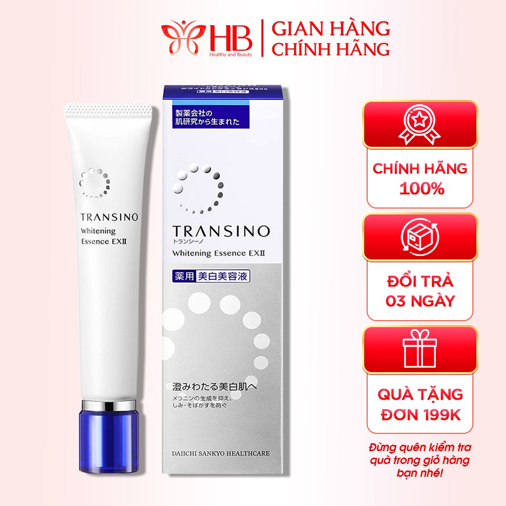 Tinh chất serum dưỡng trắng sáng da ngừa nám hiệu quả Transino Whitening Essence ExII Nhật 30g/50g