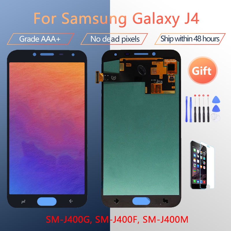 Dành Cho Samsung Galaxy J4 J400 J400F J400G / DS SM-J400F Màn Hình LCD Với Bộ Số Hóa Màn Hình Cảm Ứn