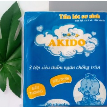 Tấm Lót Phân Su, Tấm Lót Chống Thấm Cho Bé Sơ Sinh Dùng 1 Lần Tiện Lợi( 30 cái )