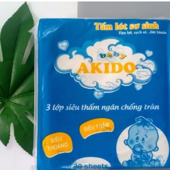 TẤM LÓT SƠ SINH AKIDO DÙNG 1 LẦN