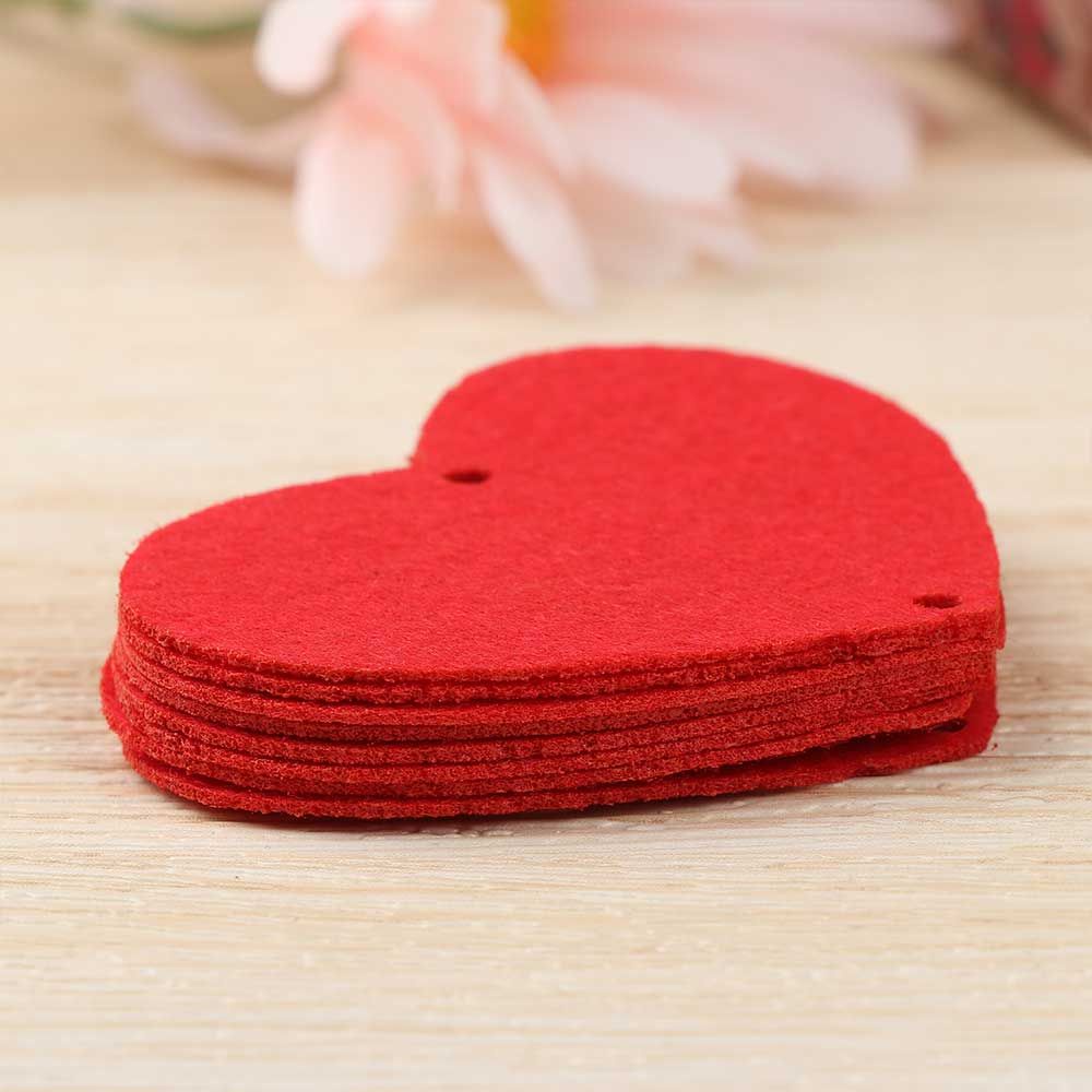 Bộ 16 Trái Tim Đỏ Dùng Trang Trí Tiệc Cưới/Sinh Nhật