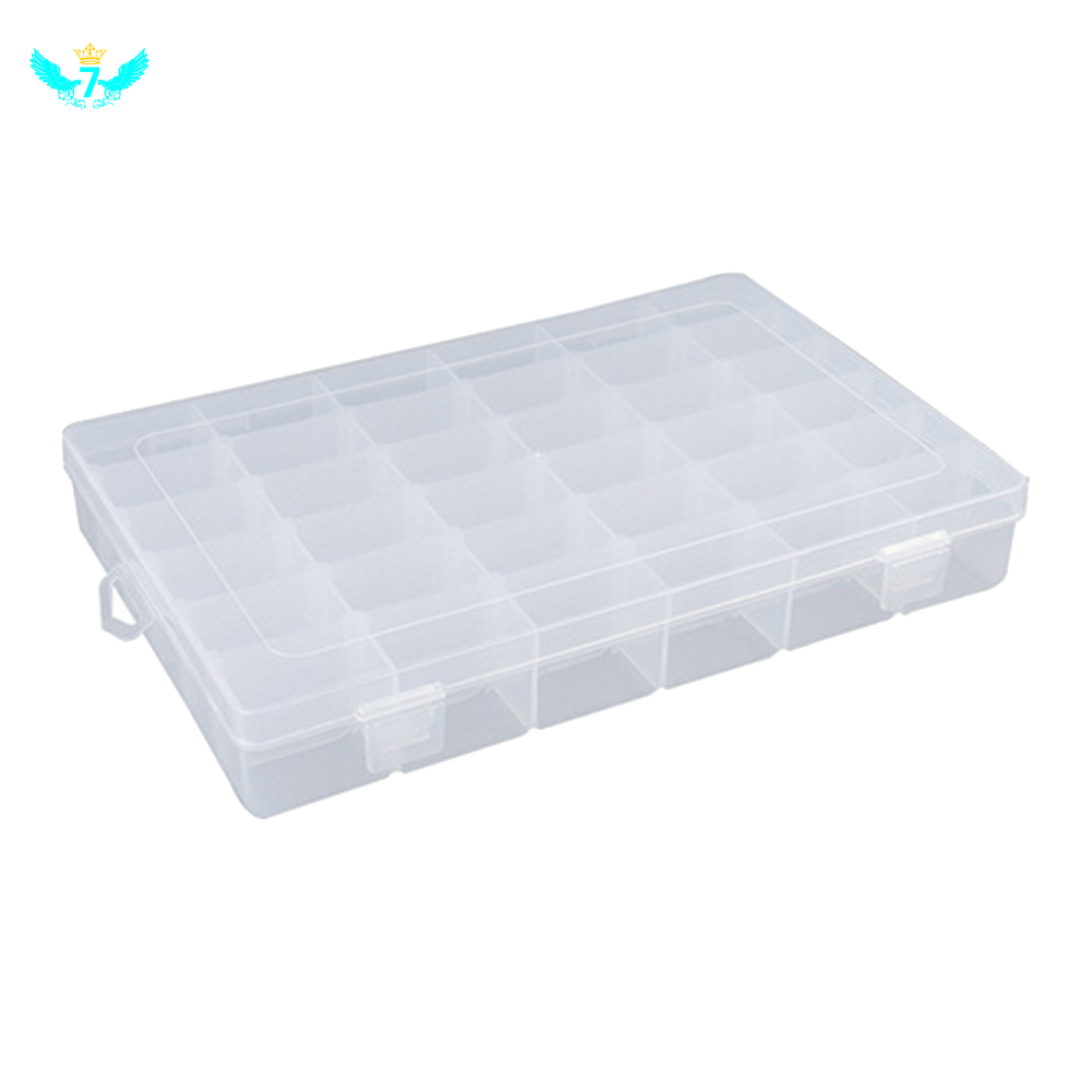 Hộp Nhựa 36 Ngăn Đựng Trang Sức Tiện Lợi