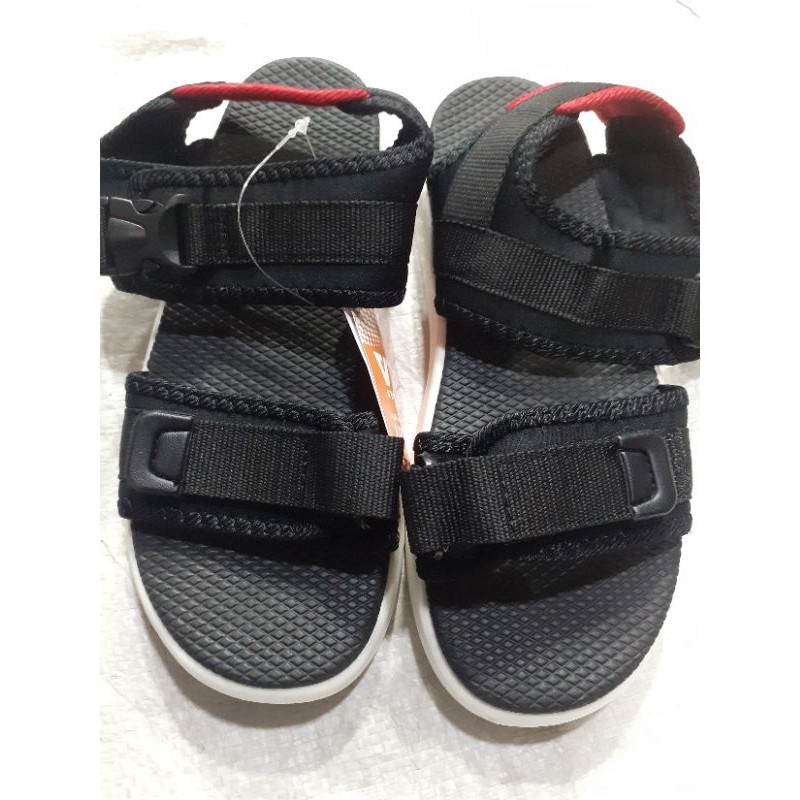 Giày sandal nam quai dán màu đen xịn bảo đảm cực bền ( quai hậu / xăng đan )