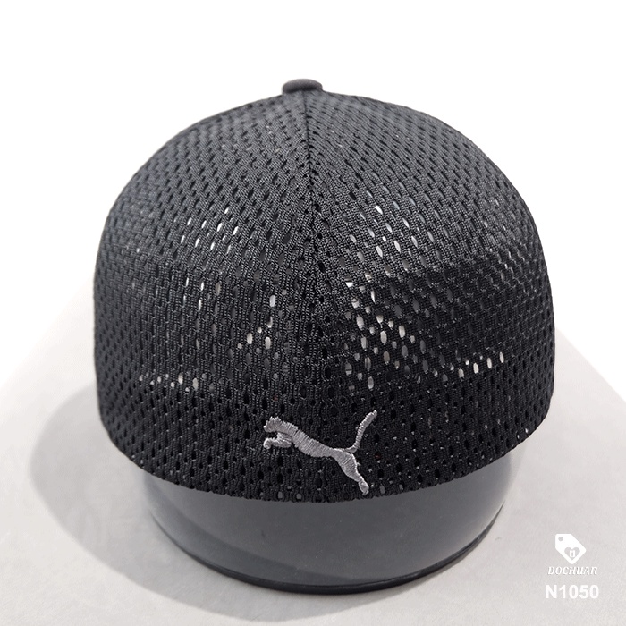 Nón kết Puma bít đuôi lưới sau logo báo lớn phối nhiều chữ puma mặt nón N1050. Hàng VNXK