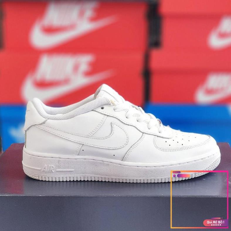 Giày thể thao Nike Air Force I low trắng, size từ 35 - 46 real (đã sử dụng) -po1