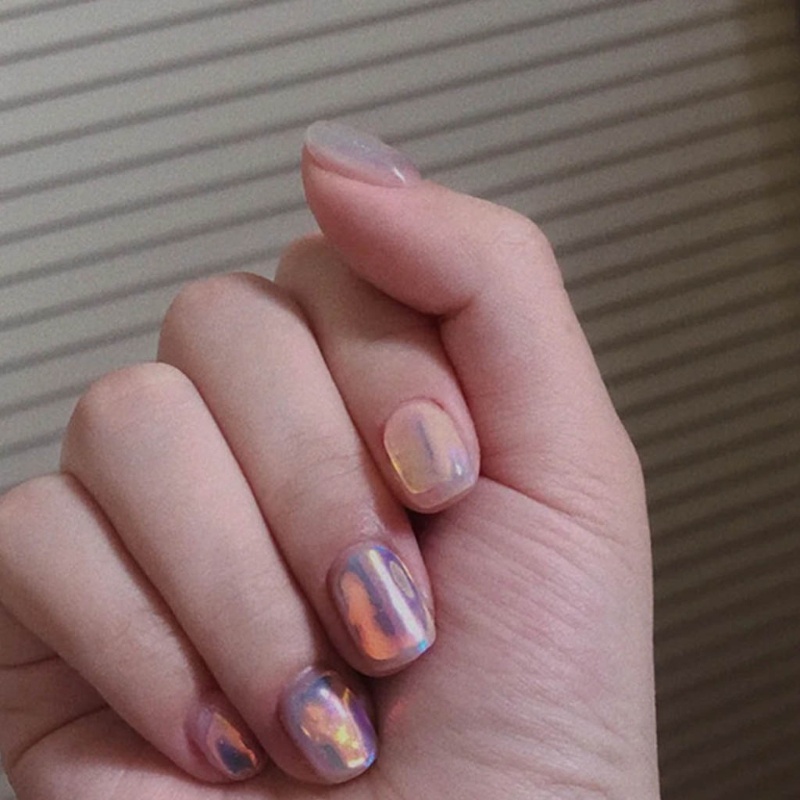 Miếng Dán Trang Trí Móng Tay Nghệ Thuật Chuyển Đổi Màng Kính Cực Quang YOUYO DIY