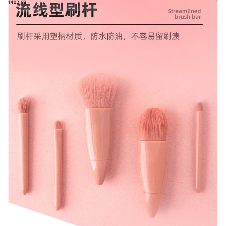 Set cọ trang điểm kèm gương