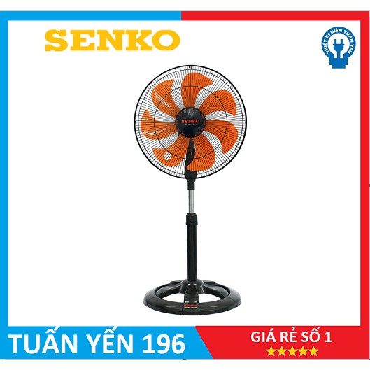 Quạt lỡ thân sắt 7 cánh Senko LTS1636/ DTS1607 bảo hành 24 tháng chính hãng