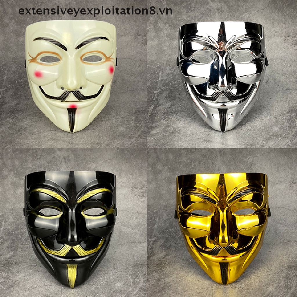 Mặt Nạ Vendetta Hacker Làm Quà Giáng Sinh Cho Người Lớn Và Trẻ Em