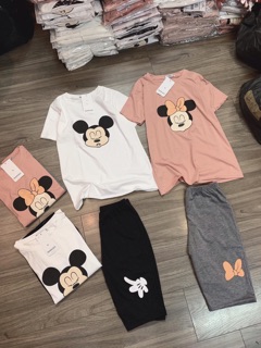 Bộ micky lửng quần ngố