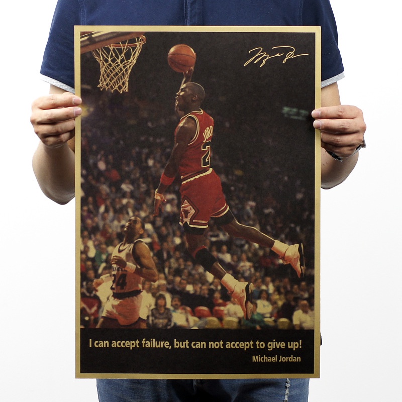 Poster Hình Jordan B / Acceptance Failed, But Cannot 51x36cm