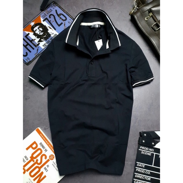 Áo Thun Nam Cổ Bẻ Viền Thanh Lịch (Ảnh + Video Thật) | BigBuy360 - bigbuy360.vn