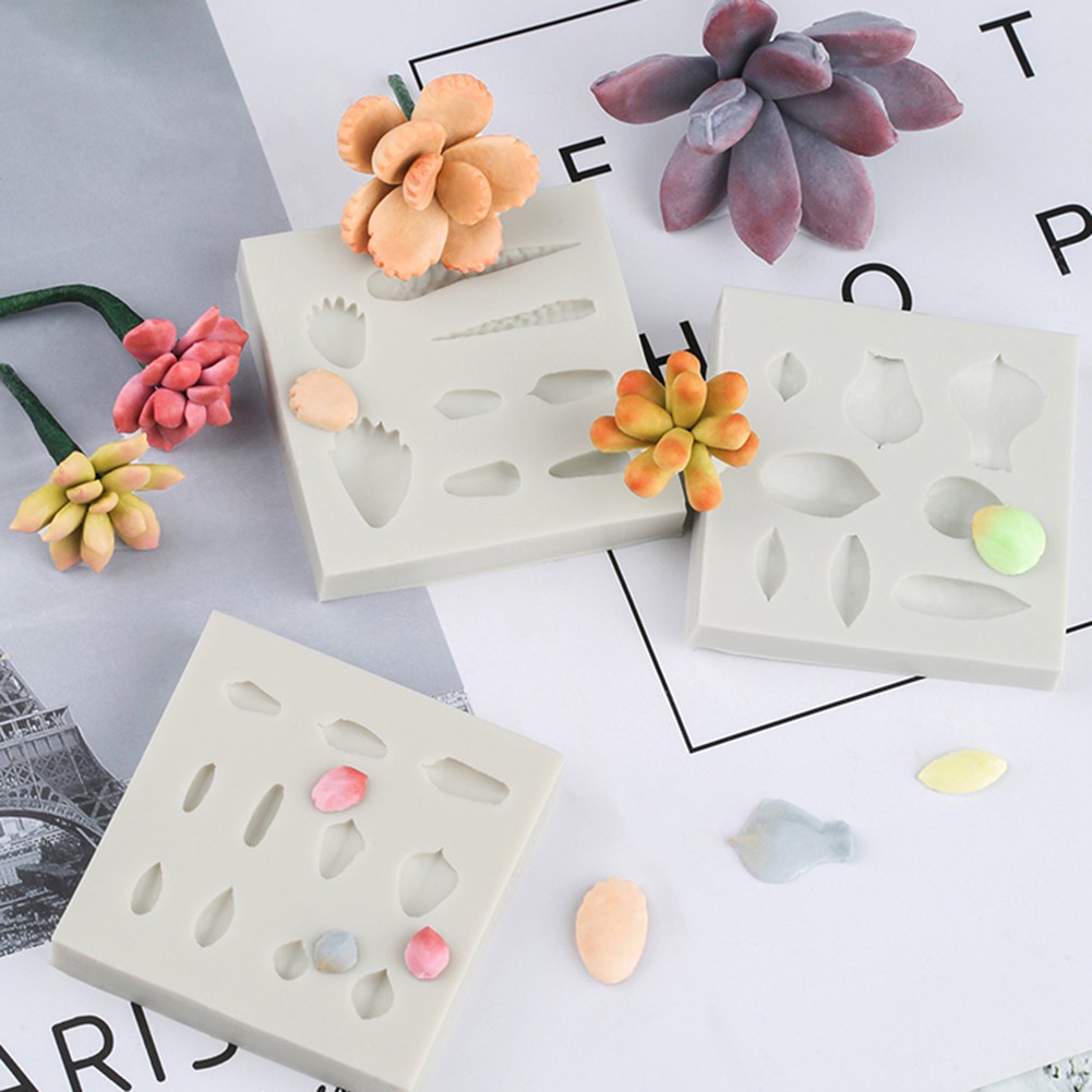 Kalaien Khuôn silicone Làm Bánh Hình Kẹo gumpaste