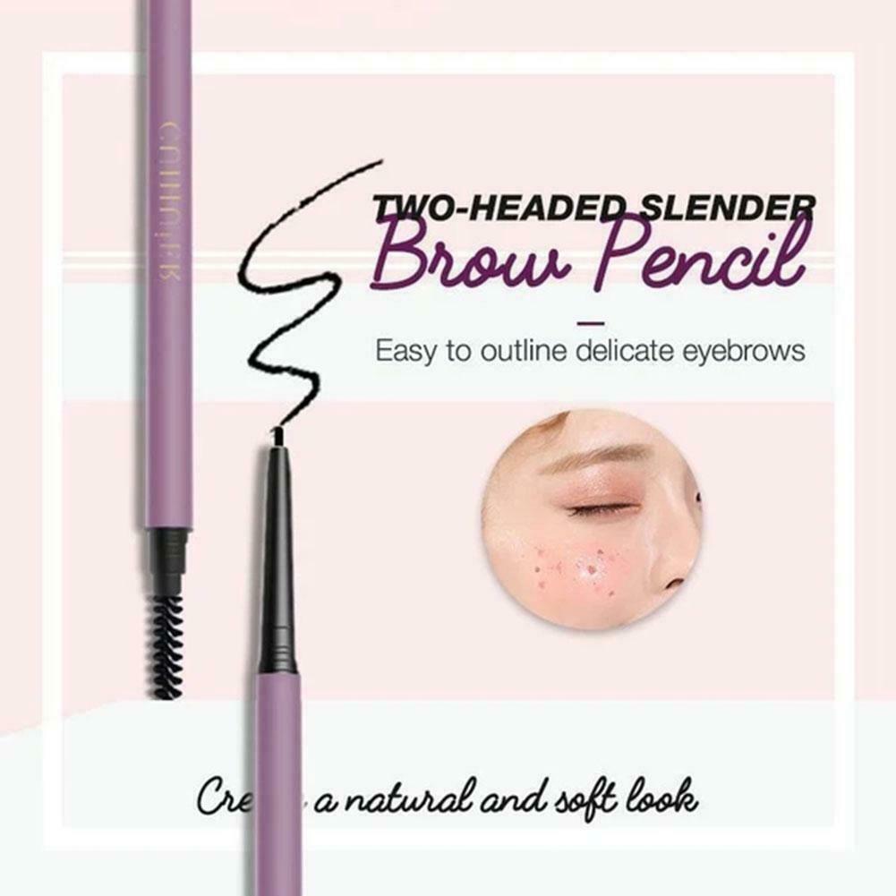 3 Colors Waterproof Eyebrow Pencil Natural Sweat Proof Brow Eye Wearing Uo Lasting Makeup Easy D4B8