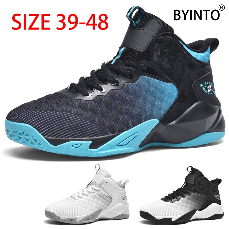 Giày thể thao cổ cao bằng da chống nước size 39-48 thích hợp cho nam