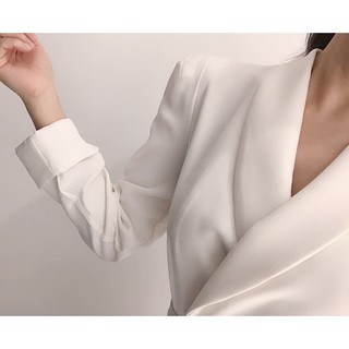 [order 7-15 ngày] Đầm cổ vest thiết kế kèm đài MS105
