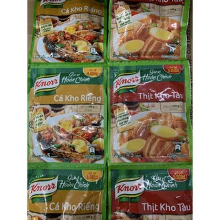 GIA VỊ HOÀN CHỈNH KNORR THỊT KHO TÀU/ CÁ KHO RIỀNG 28G / 1 gói