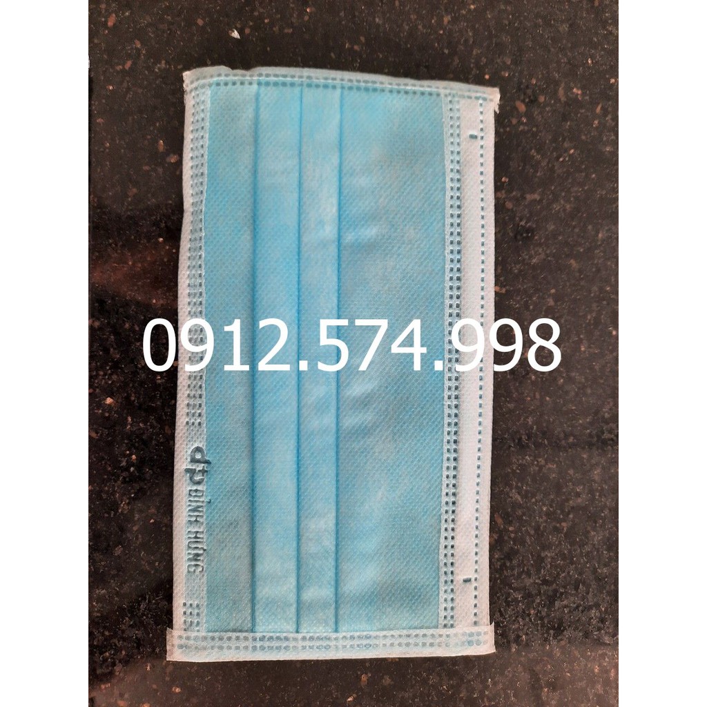 khẩu trang y tế kháng khuẩn Đỉnh Hưng loại tốt, dày | BigBuy360 - bigbuy360.vn