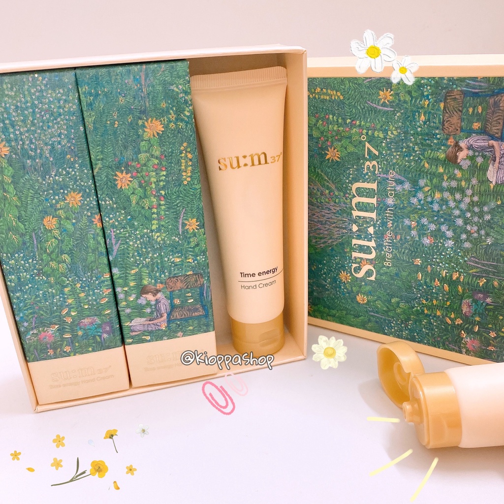 Kem dưỡng da tay sum37 Time Energy Hand Cream Special Set