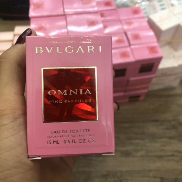 Nước hoa nữ Bvlgari Omnia Pink Sapphire 15ml