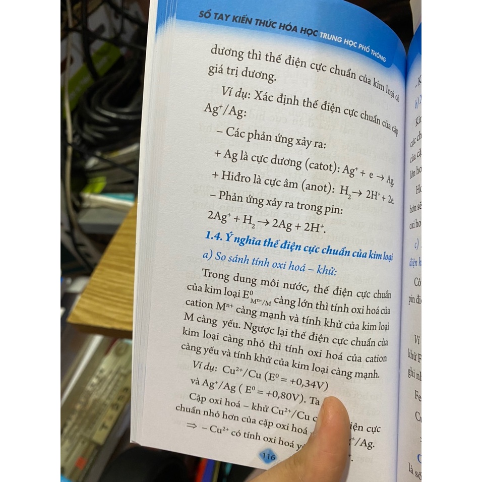 Sách - Sổ tay kiến thức hóa học trung học phổ thông ( MinhLongBooks )