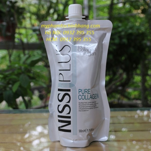 MẶT NẠ HẤP SIÊU PHỤC HỒI NISSI PLUS COLLAGEN 500ML