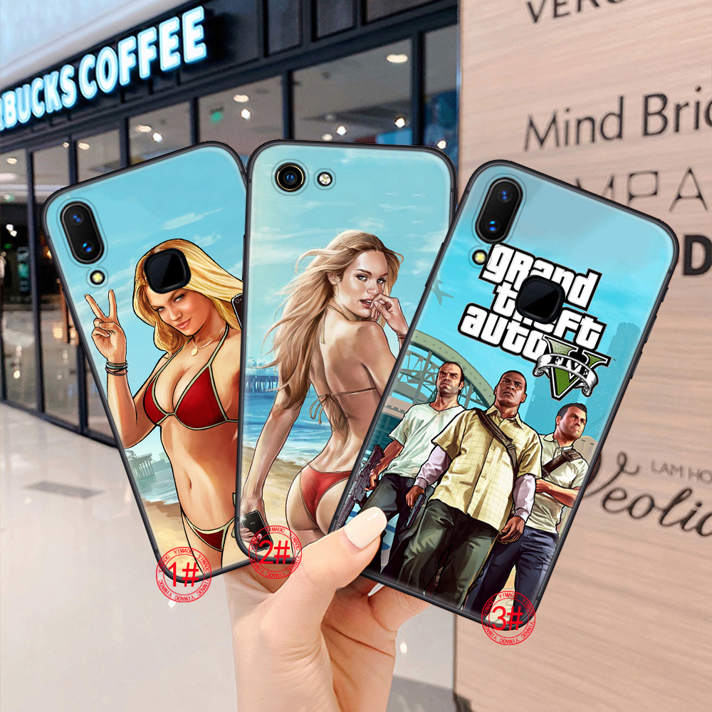 Ốp Điện Thoại Mềm Hình 420b Rockstar Gta 5 Grand Theft Newly Cho Vivo V20 Se Y20I Y20 Y30 Y31 Y51 X60 Pro