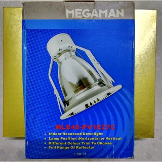 CHÓA ĐÈN DOWNLIGHT MLD40-PV1/E27 MEGAMAN (Không bao gồm đèn)
