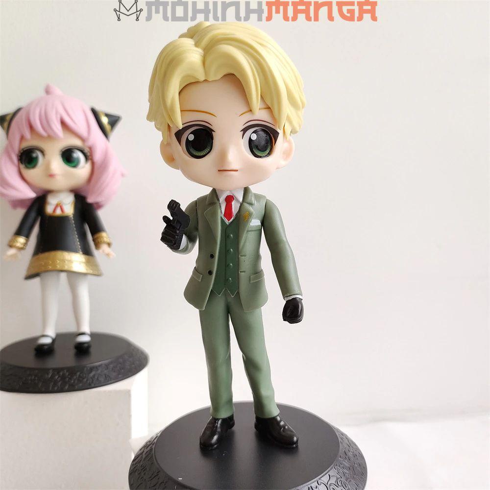 Bộ 3 mô hình nhân vật Anya Forger Spy X Family cao 14cm Gia đình điệp viên Loid Yor Chimera figure siêu dễ thương