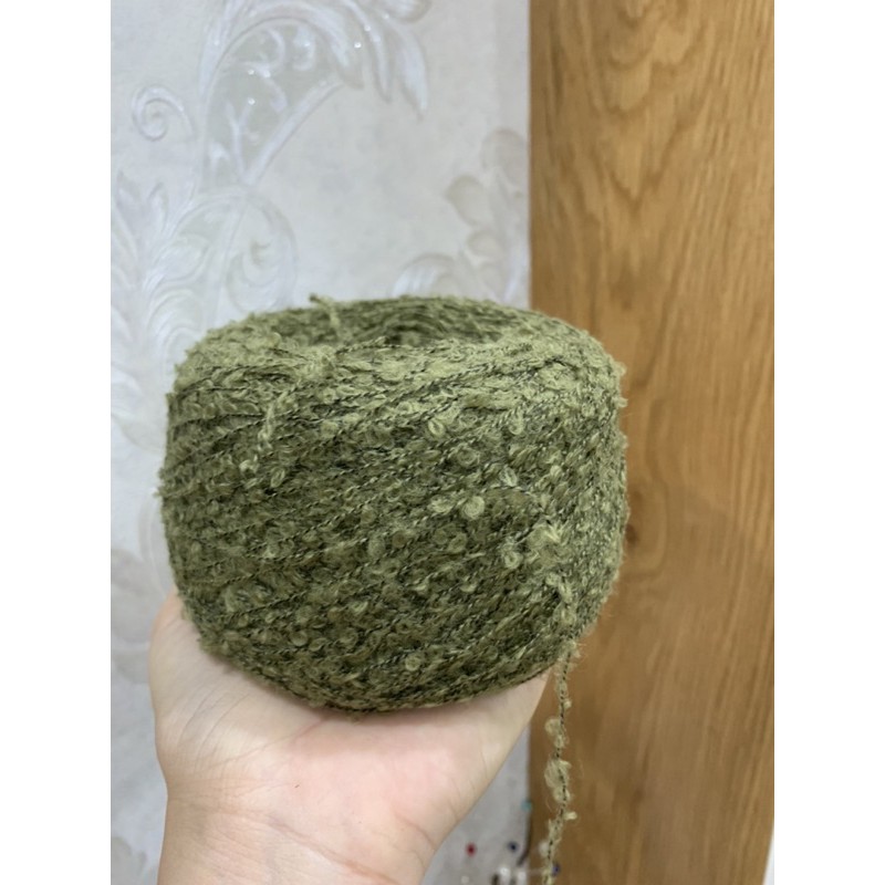 Sợi kiểu chập móc kèm sợi khác