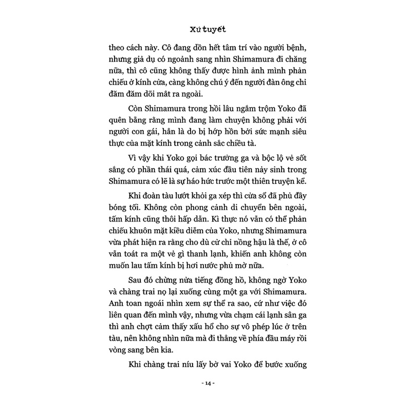 Sách - Xứ Tuyết (Tái Bản 2020)