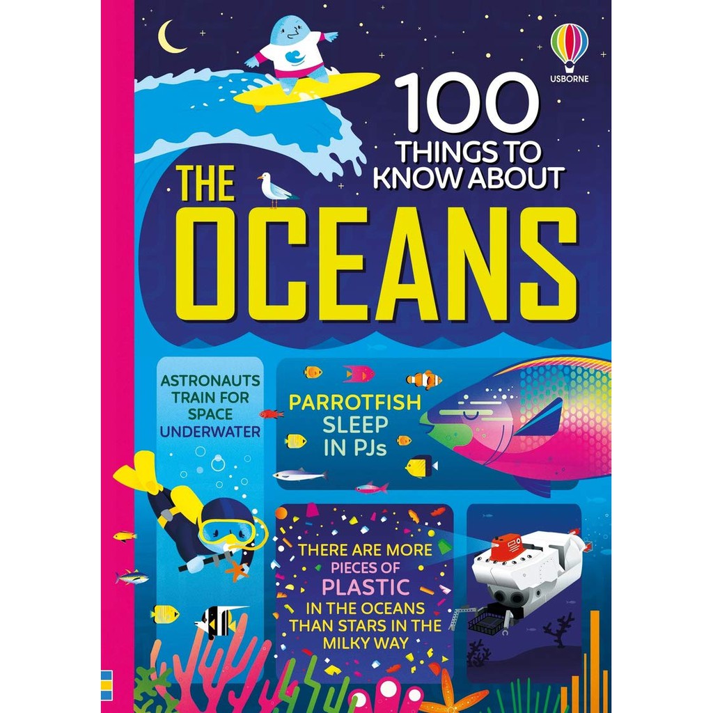 Sách - Anh: 100 Things to Know About the Oceans