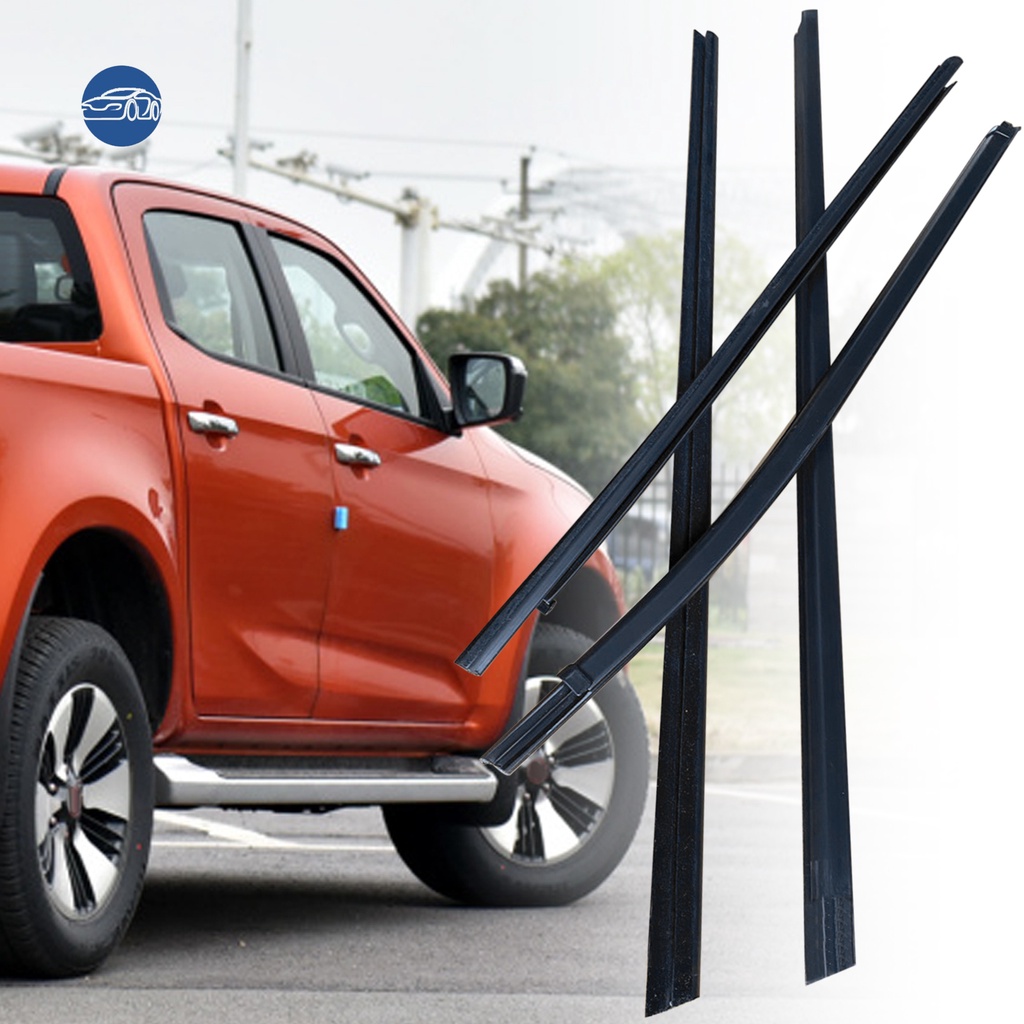Set 4 Dây Cao Su Dán Viền Cửa Kính Xe Hơi Isuzu D-MAX Pickup 2010-2020